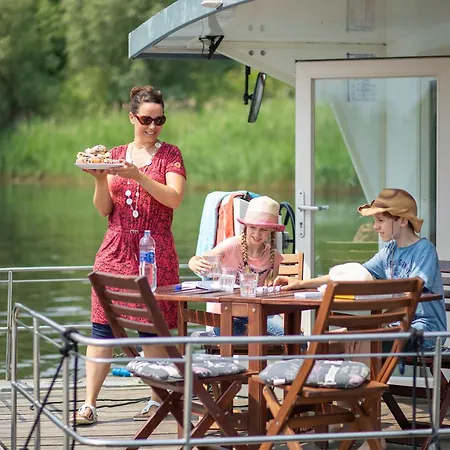 Botel Floating At Harbor By Kuhnle-tours *